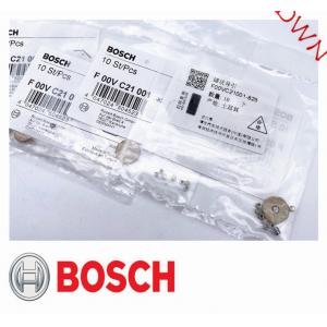 China BOSCH common rail injector steel ball seat F00VC21001 for bosch injector 120 series / F00VC21002 for injector 110 series supplier
