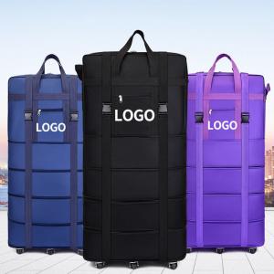 OEM Multipurpose High Quality Waterproof Oxford Duffel Bag Large Capacity Lightweight Foldable Travel Bag With Wheels
