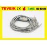 China Teveik Factory Price of 10 Leads Kenz 103,106 ECG EKG Cable, Banana 4.0 IEC 4.7K Resistor wholesale