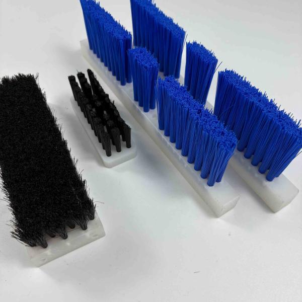 PVC Nylon Base Board Tufted Scrub Flat Lath Brush And Plate Brushes For CNC
