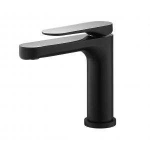 Matt black&chrome Wash basin Faucet  25mm Ceramic Cartridge  Faucet