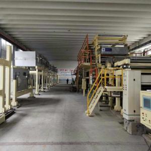 1500mm 300mm Paper Production Machine Double Side Atm Paper Roll Making