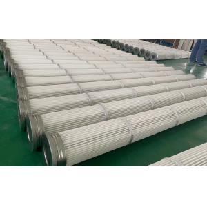 2000mm Pleated Bag Filters Galvanized BHA And Cap PET 4 Protective Tapes