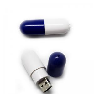 Pharmacy Promotion Pill Shaped Plastic USB Flash Drive, 1GB 2GB 4GB Novelty USB Flash