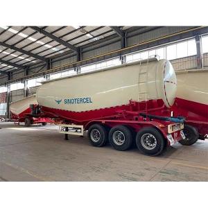 55000L Bulk Cement Semi Trailer Weichai Engine Cement Tanker Trailer