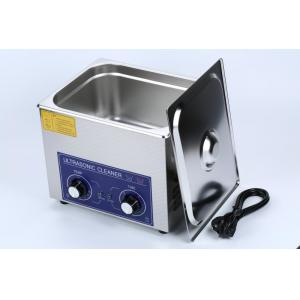 CE/FCC Fiber Fixtures Ultrasonic Cleaning Machine , 9L Ultrasonic Washing Equipment