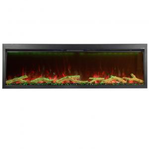 1240mm 48 Inch Built-In Electric Fireplace Mutil-Color Fire Home Decoration