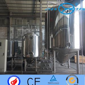 Steam Electric Heating Stainless Steel Fermentation Tanks Dairy