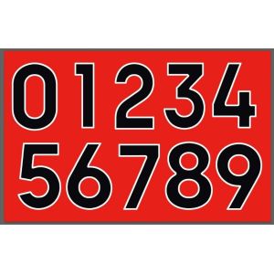 China Washable Soccer Jersey Heat Transfer Numbers Flat Heat Transfer Numbers For Jerseys wholesale
