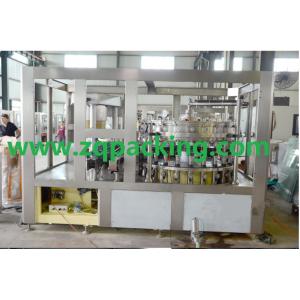 Factory produce beer liquid can filling and sealing machine