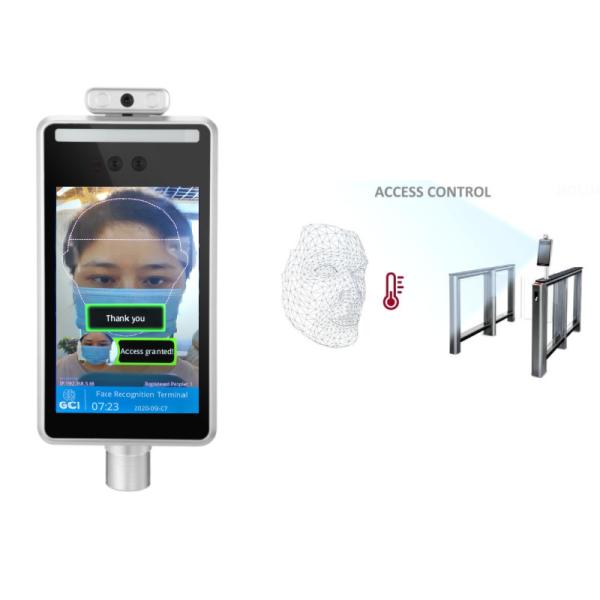 China Système de contrôle d'accès de reconnaissance des visages de C.C 12V MLX90614BCF wholesale