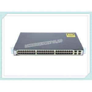 CISCO PoE Network Switch WS-C3750X-48PF-E 48 Port Poe Switch IP Service Rack Mountable Form Factor