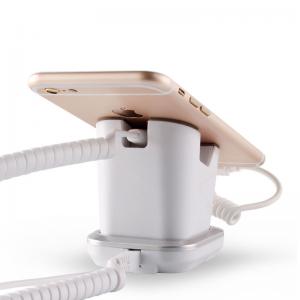 China COMER anti-theft tablet pad air magnetic stand with alarming cable and charging cord for retailers shops supplier