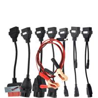 Car Cables Full Set 8pcs Auto Car Diagnostic Connector Adapter For TCS PLUS Pro 8 Car Cable Best Quality OBD OBD2 Cables