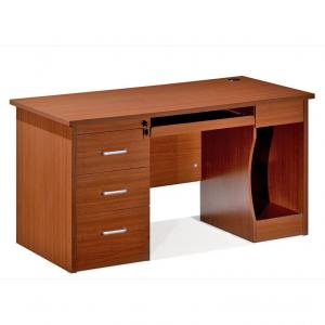 Fashion Office Writing Desk Red Cherry Solid Wood Office Table
