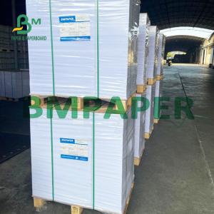 China Matte White C2S Glossy Paper 120g 635 X 965mm For Greeting Cards supplier
