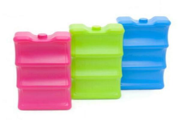 Milk Storage Gel Ice Boxes Brick Dry Reusable Without GEL For Cooler Bag