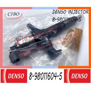 China GENUINE AND BRAND NEW COMMON RAIL INJECTOR 8-98011604-5 8980116045 fuel injector 095000-6980 for ISUZU DMAX supplier