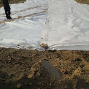 300gsm Nonwoven Geotextile 1.5mm LLDPE Geomembrane Liner For Fish Pond