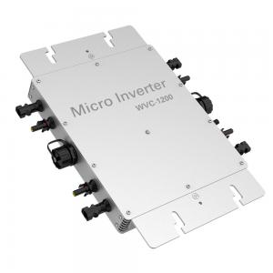 1400W Solar Micro Inverter Waterproof Solar Grid Tie Inverter DC To AC 220V