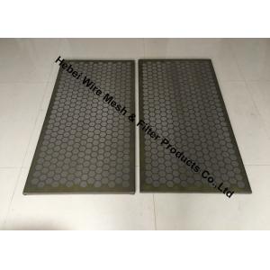 China Laminated Layers Vibrating Rock Screen Steel Perforated Panel Shale Shaker Screen supplier