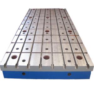 China Welding Use Cast Iron Bed Plates 3000 X 2000mm HT200-300 High Hardness supplier