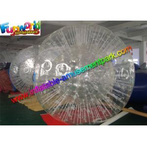 China Custom Transparent Inflatable Zorb Ball , Inflatable  Human Hamster Ball supplier