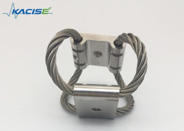 Función durable del aire de la vuelta de la resistencia de choque del aislador de vibración de la cuerda de alambre 20g/11ms