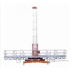 Building Cleaning Mast Climbing Aerial Work Platform Lifting Electric 1000kg