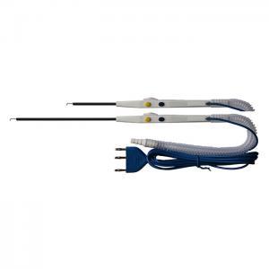 China 5mm Diameter Laparoscopic Hook Electrode With Stright Handle supplier