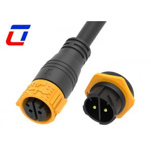 50A Female Molded Cable Connector Quick Lock 2 Pin Male Waterproof Panel Connector