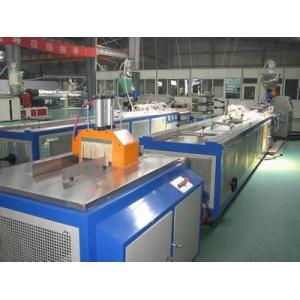 China WPC Floor Profile Extrusion Line , Pallet Plastic Profile Machine supplier
