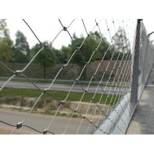 China Cable Wire Mesh Stainless Steel High Strength wire rope mesh supplier