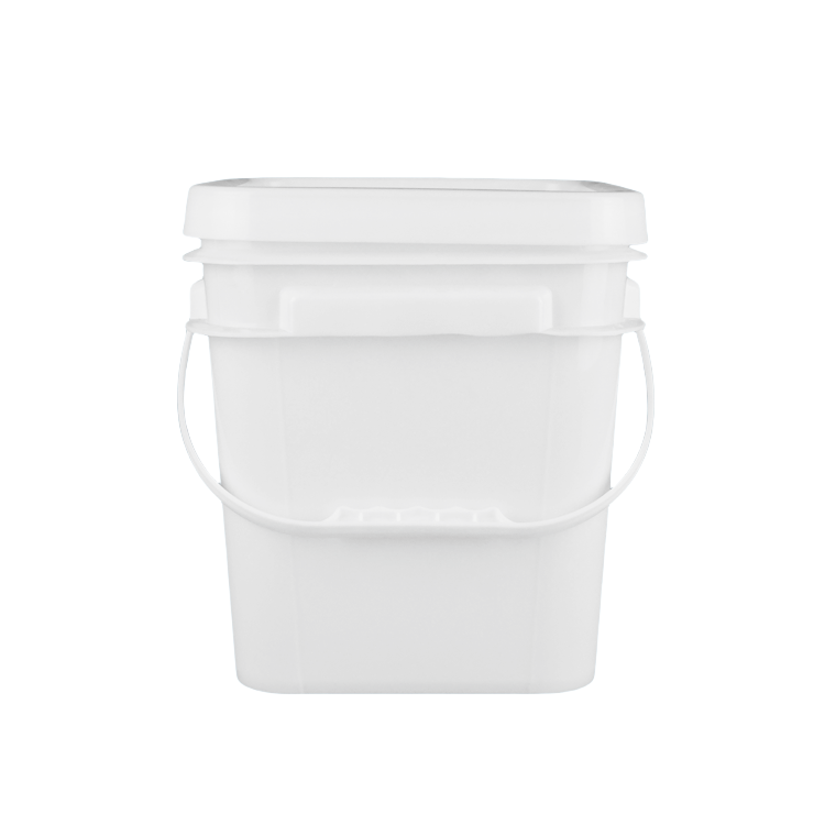 China Résistance chimique Oui Résistance aux chocs Oui Seau carré en plastique PP 100% Matières premières pour la fabrication chimique supplier