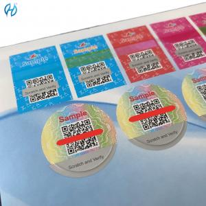China OEM Tax Stamp Duty With Color Change Ink/Holographic/Hot Stamping Anti-Counterfeiting supplier