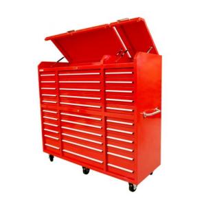Garage Workshop Tool Cabinet Heavy Duty Metal Chest of Drawers with Aluminum Handles