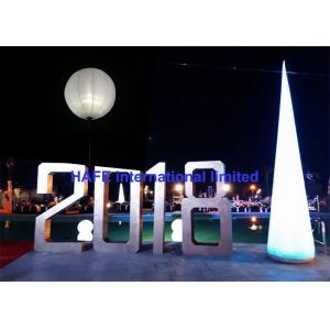China Dual Color White 800W Led Light Up Balloons Warm White Cold White 2 In 1 supplier