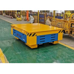 Adjustable P18 P50 QU100 Rail Electric Transfer Cart For Material Transportation