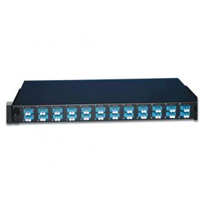 China 12 port LC Duplex Fiber Terminal Box for FC / SC / ST / LC Adapter supplier
