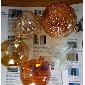 Glass PVD Coating Service, Cathodic Arc Plating Amber Color, Glassware Gold Plating Service