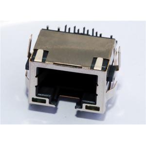 Shielded Low-Profile RJ45 Connector With LEDS LPJE169AENL
