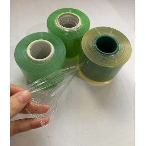 Stretch Rolled PVC Protective film Plastic Insulation Wrapping For Wire And Cables