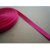 Polyester nylon Custom Color Shiny Elastic Binding Tape , Elastic bra straps