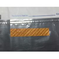 China Special Glue Tamper Evident Labels / Security Seal Labels For Zip Lock Bag on sale