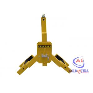 China Heavy Duty Wireless Parking Spot IP54 Tire Clamp Lock supplier