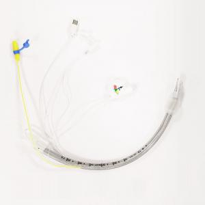 EO Sterilized Silicone Or PVC Double Lumen ETT Endotracheal Tube Intubation For Anesthesiology
