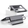 China USB C Laptop Adjustable Stand With Dual HDMI 4K MST Video Output wholesale