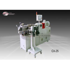 China High Torque Lab Scale Twin Screw Extruder / Engineering Plastic Laboratory Scale Extruder supplier