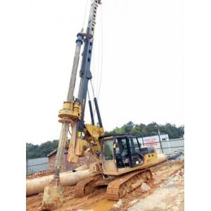 China TYSIM KR90C Hydraulic Piling Rig Foundation Rotary Drilling Equipment 72 M / Min Main Winch Line Speed Piling Machine supplier