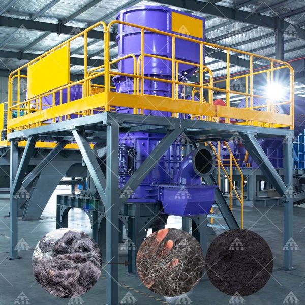Automatic Steel Wire Crusher with Tungsten Steel Blade and Fully Enclosed Design for Tire Wire Processing